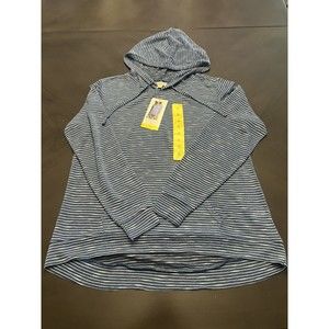 NWT Weather people vintage S hoodie blue